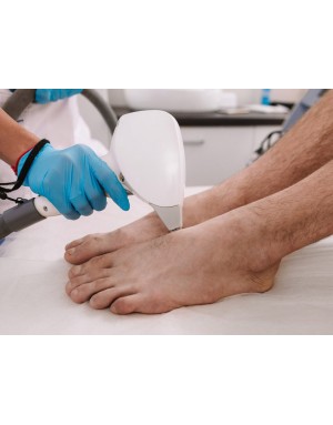 Епилация на стъпала за мъже