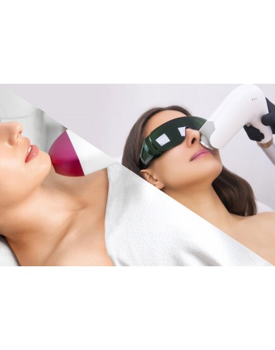 Епилация на горна устна и брадичка за жени