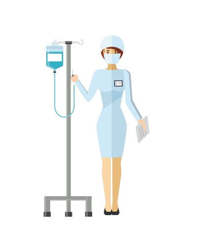 Поставяне на абокат и включване на венозна система (инфузия) над 2 часа