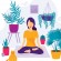 Йога, медитация и дихателни техники за справяне с тревожността по време на изолация
